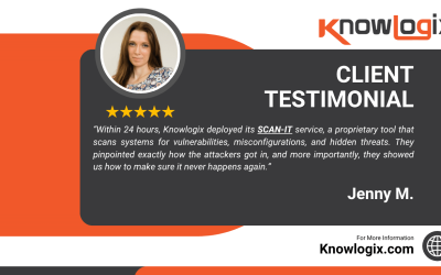 “Knowlogix Saved My Business”: Why SMBs Are Turning to Trusted Cybersecurity Experts